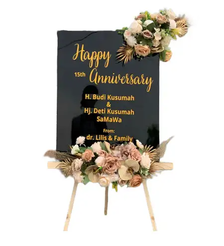 Papan Bunga Akrilik Handapherang